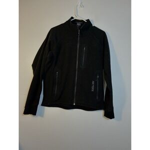 Arc'teryx Fleece Sweater Jacket Full Zip Black Men's Small Outdoor Casual
